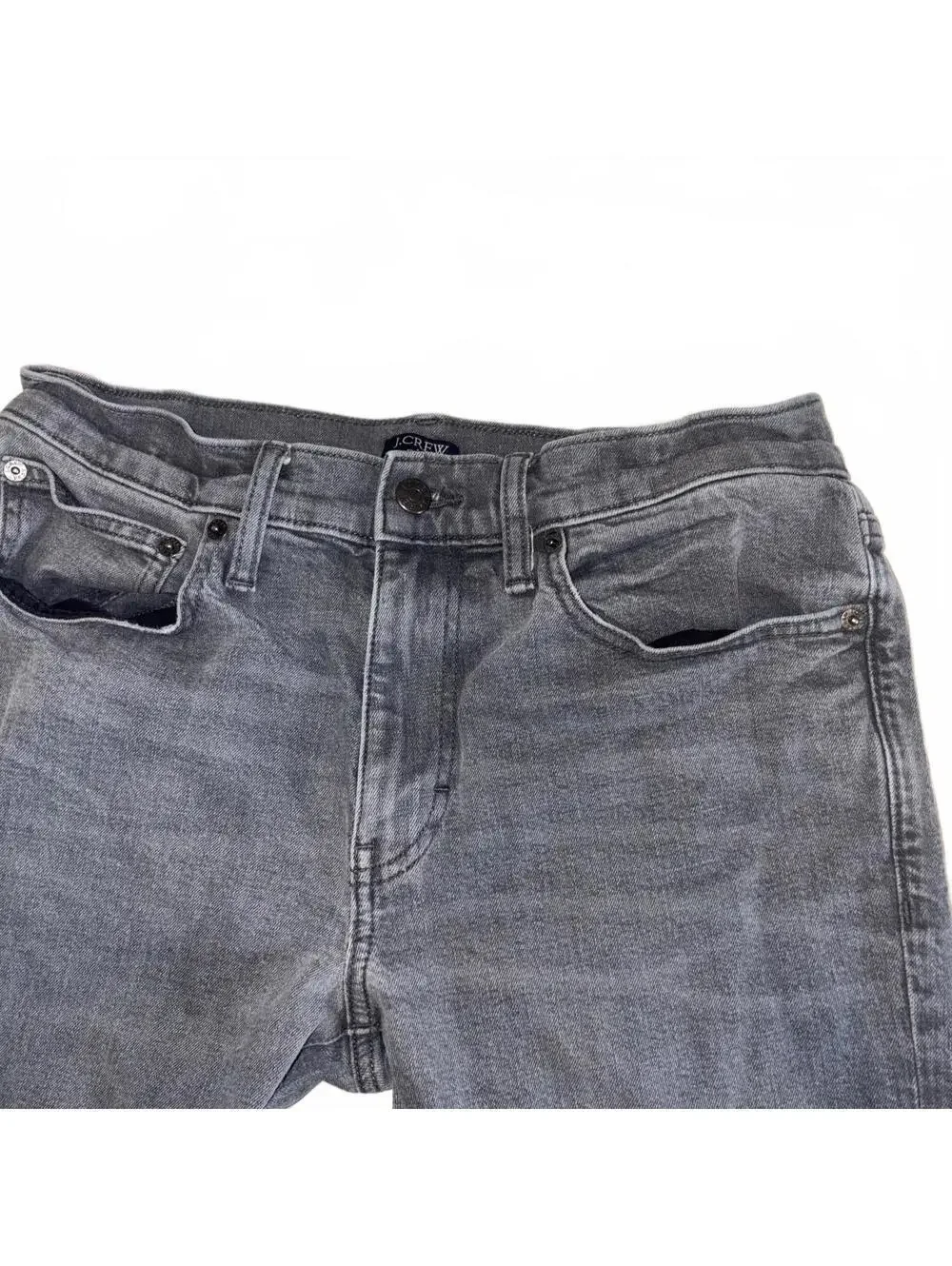J.Crew Flex Straight Leg Gray Jeans W30 L32 Mens Denim Gray Pants J.Crew
